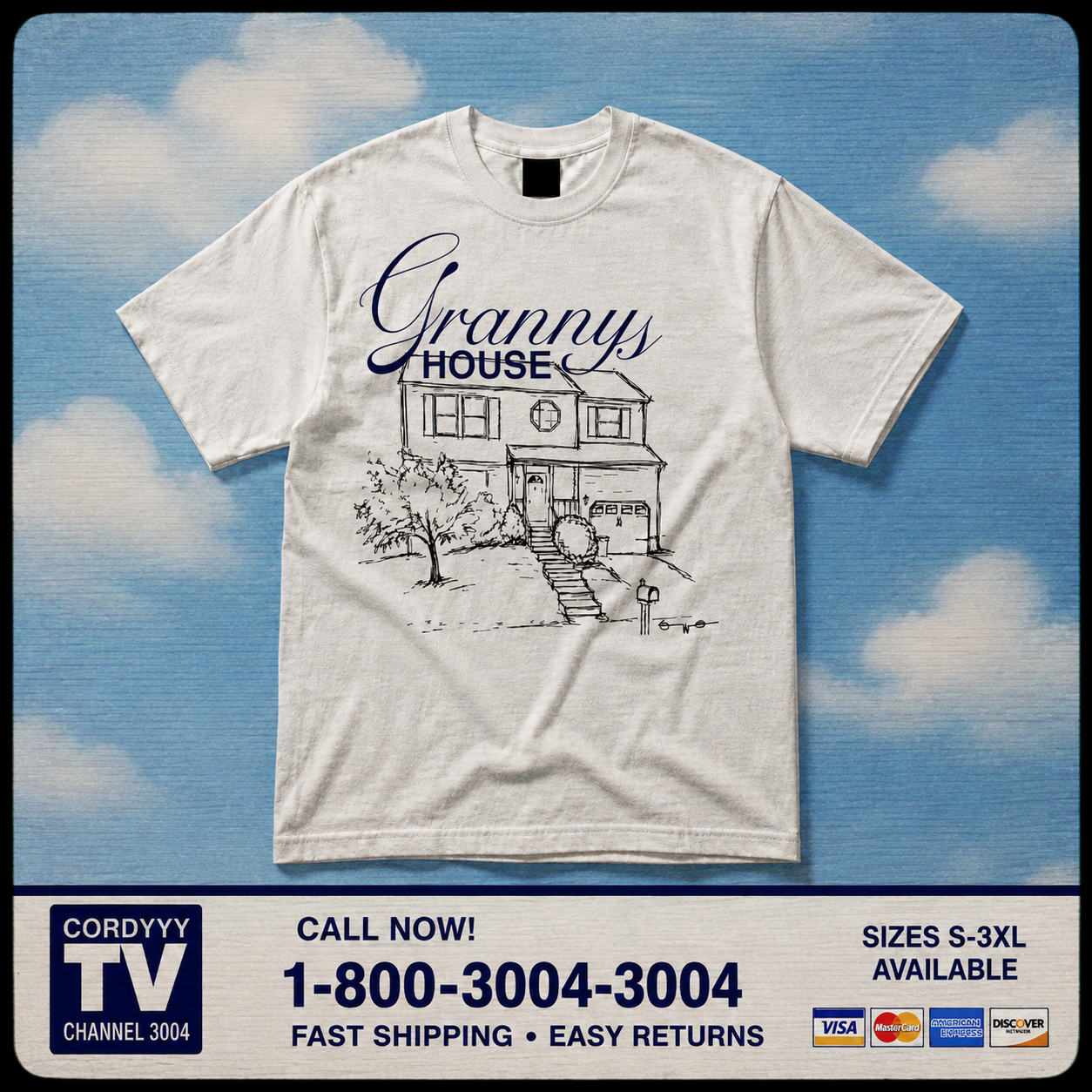 Granny's Gallery House Tee